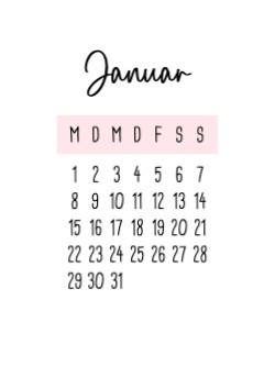 Kalender und Journals